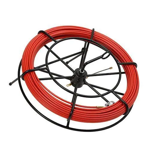 PASACABLES ACERO / NYLON 6mm 60m H620 ROJO Oferta Flash