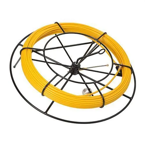 PASACABLES FIBRA AUTOENERGÉTICA 9mm 50m H720 AMARILLO Stock Limitado
