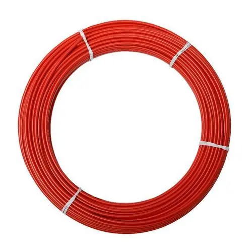 Alta Calidad SONDA ACERO / POLIPROPILENO 10mm 80m ROJO