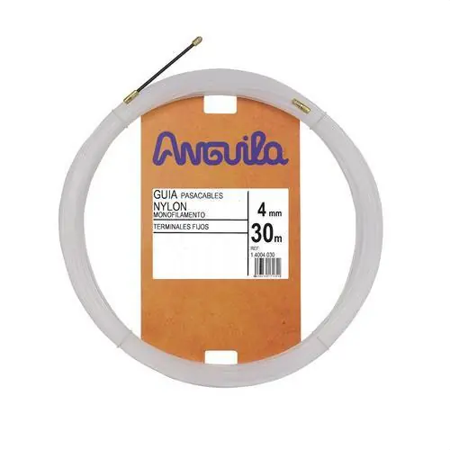 Barato PASACABLES FIJO FLEXIBLE NYLON 4mm 30m NATURAL