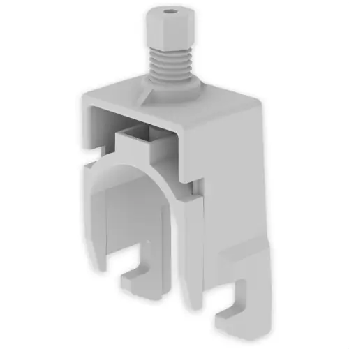 ANCLAJE PARA CABLES DIÁMETRO 22-28mm U48X GRIS RAL7038 Novedad
