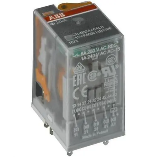 RELÉ MINI CR-M110AC4 110V CA Promoción