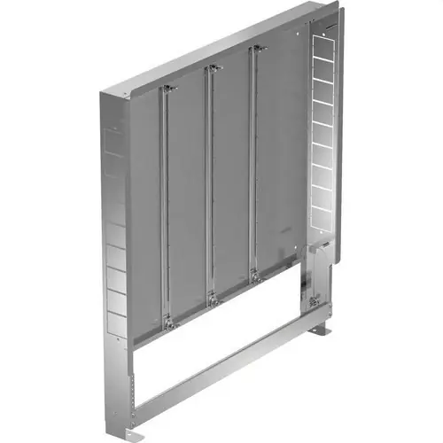 Última Versión CAJA COLTR.1150x730x80mm UPONOR VARIO IW S/MO.NI PTA.P/INST.PARED GALV.