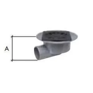 CALDERETA SIFÓNICA C-203-P 200x200 DIÁMETRO 90 SALIDA HORIZONTAL PVC-PP Venta Final