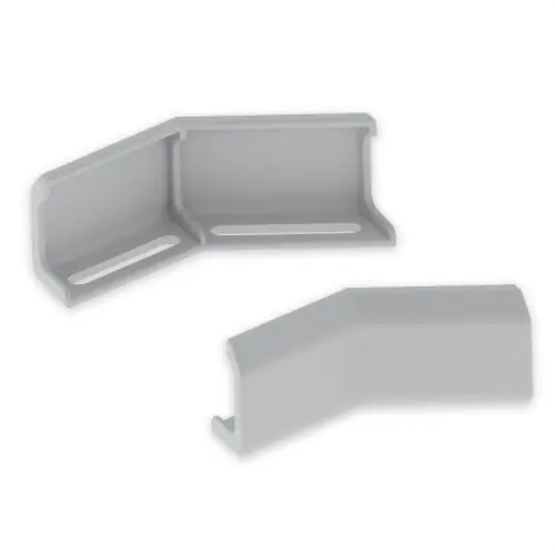 UNIÓN ESQUINA PLANA GRIS RAL7038 60 U48X Oferta Especial