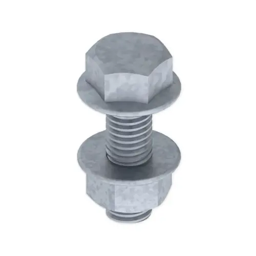 TORNILLO DIN 6921 66 CON TUERCA M8x25 ACERO GALVANIZADO CLASE 6 Devolución Gratuita