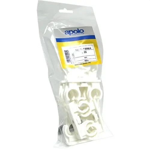 ABRAZADERA SANICLIP DOBLE SCD-18 (10u) Oferta Limitada