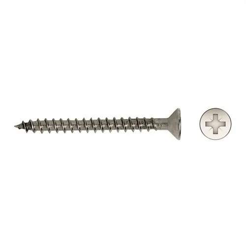 TORNILLO MADERA 7505-A 6x60mm INOXIDABLE A2 LUBRIFICANTE Precio Rebajado