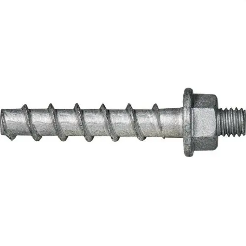TORNILLO DIRECTO A HORMIGÓN BTS E 6-35 ESPÁRRAGO M6 GRIS CINCADO ALUMINIO Garantía De Devolución De Dinero