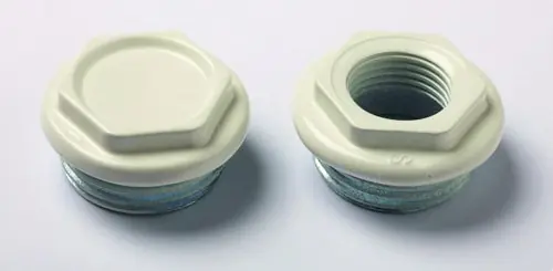 Novedad TAPÓN BLANCO 1" RADIADOR ALUMINIO IZQUIERDA"