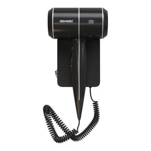 SECADOR DE PELO BISE IÓNICO CON SOPORTE 1800W NEGRO MATE Directo De Fábrica