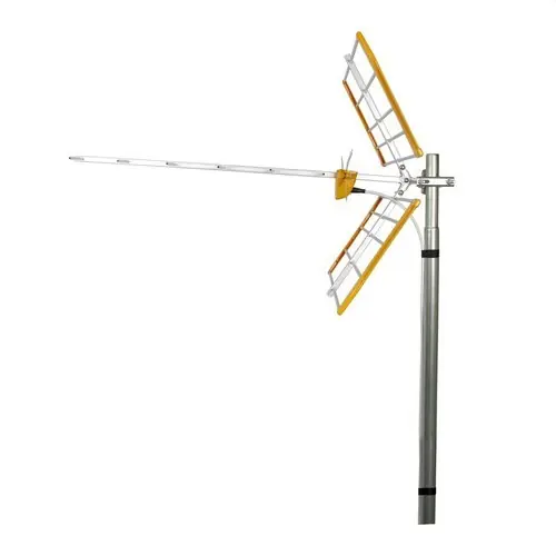 ANTENA TERRESTRE L 700 UHF C21-48 18 ELEMENTOS G 13dB Última Versión