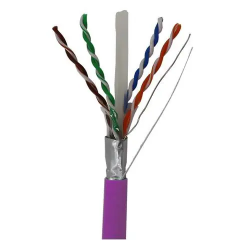 A Buen Precio CABLE DE DATOS DK6000A F/UTP CAT 6A DCA CU 23AWG LSFH Ø 7,3mm VIOLETA