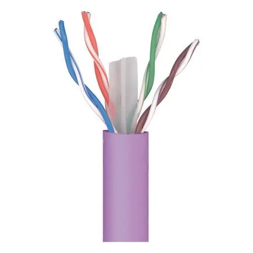 Venta Final CABLE DE DATOS DK6000A U/UTP CAT 6A CCA CU 23AWG LSFH Ø 7,3mm VIOLETA