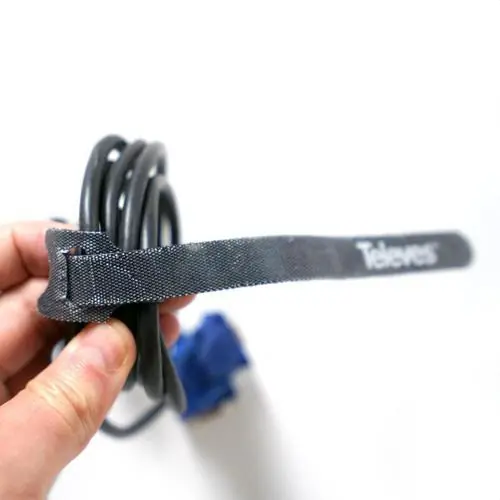 Solo Por Tiempo Limitado BRIDA DE VELCRO NEGRA PARA CABLES ANCHO 15mm