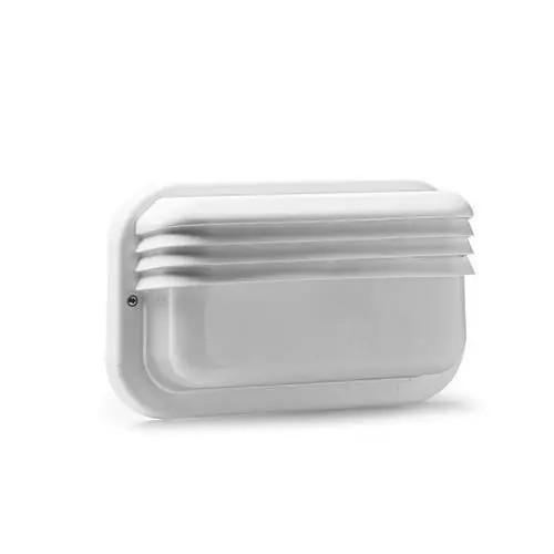APLIQUE ECOLED E27 18W HORIZONTAL CON DIFUSOR TERMOPLÁSTICO BLANCO Oferta Especial