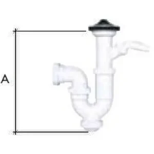 Alta Calidad SIFÓN CV.EXTBLE.C-37 d.1.1/2" 40 INOX 115 VALV.T.ELECTDOM.