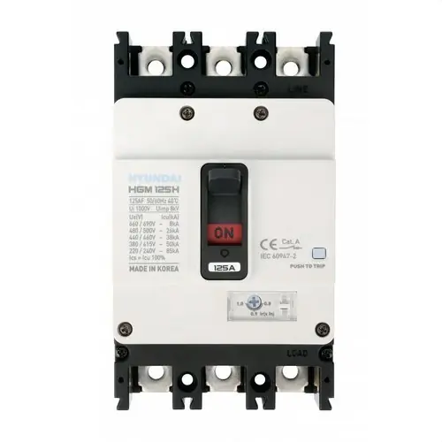 Barato INTERRUPTOR AUTOMÁTICO CAJA MOLDEADA HGM630 TREG 500A 3P 50kA
