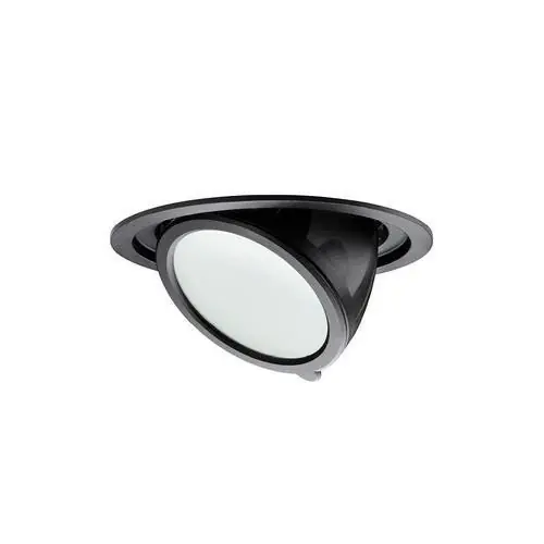Últimas Unidades DOWNLIGHT DORFIN 24,5W 2365lm LED PAN DIFUSOR OPAL NEGRO