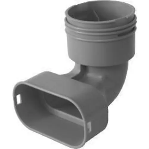 Devolución Gratuita CODO ADAPTADOR 90° CONDUCTO REDONDO / PLANO