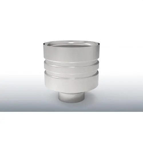 Certificado DEFLECTOR ANTIRREVOQUE DIÁMETRO 250 PARED DOBLE INOXIDABLE 316