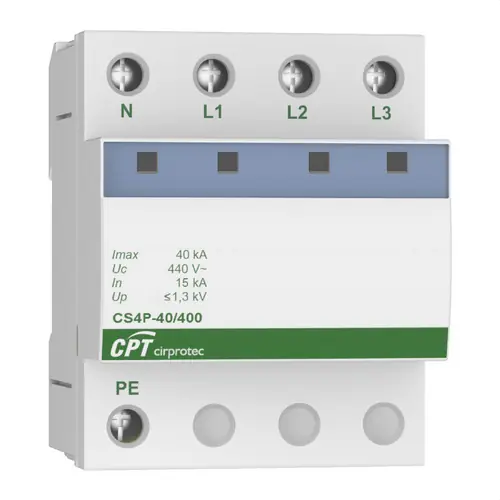 Barato PROTECTOR TETRAPOLAR tipo-2 MODO COMÚN 40kA 400V