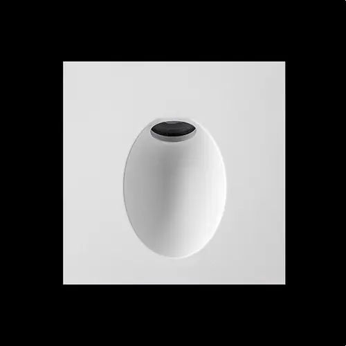 Entrega Rápida APLIQUE MINI ZAS LED REDONDO 2W 3000K BLANCO