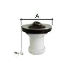 VÁLVULA PARA LAVABO Y BIDET C-78 DIÁMETRO 1.1/2" 40 INOXIDABLE 70mm Popular
