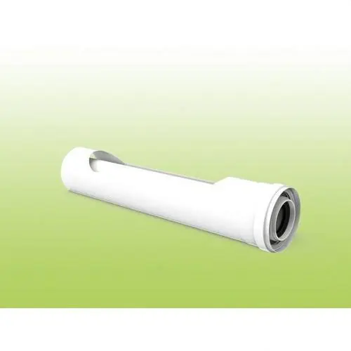 TUBO CHIMENEA COAXIAL M-H DIÁMETRO 100 150x500mm POLIPROPILENO Mejor Precio