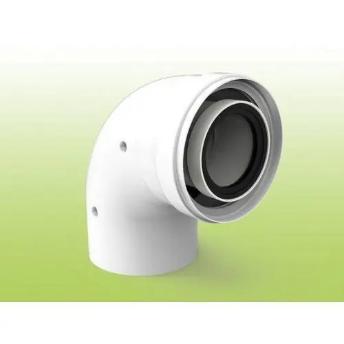 CODO CHIMENEA 90º M-H DIÁMETRO 100/150mm POLIPROPILENO Mejor Precio