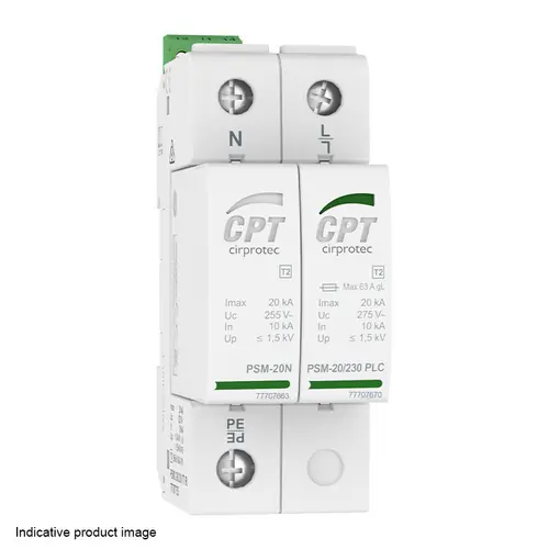 Novedad PROTECTOR SOBRETENSIÓN PSM2-20/230-PLC-TT