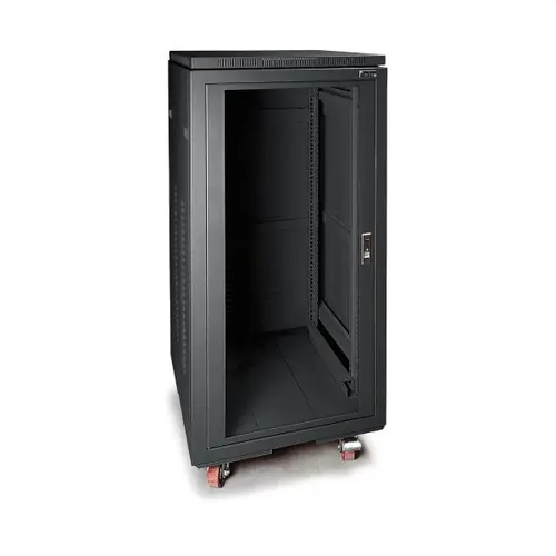 Bestseller ARMARIO RACK 19" 20U METÁLICO PUERTA TRANSPARENTE NEGRO