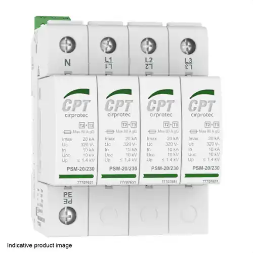 PROTECTOR SOBRETENSIÓN TRANSITORIA PSM4-20/230 TNS Promoción