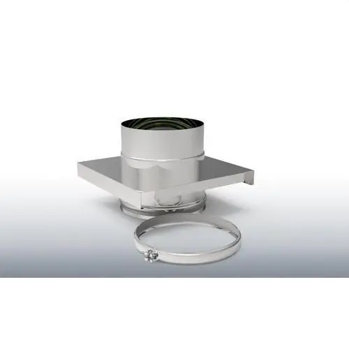 Bestseller SOPORTE CHIMENEA DIÁMETRO 250 PARED SIMPLE INOXIDABLE 316