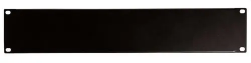 PANEL FRONTAL (2 UNIDADES) RACK 19" 483x89mm NEGRO Precio De Oferta