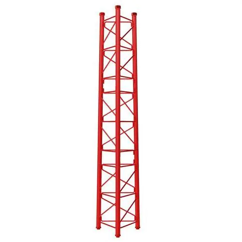 TRAMO DE TRANSICIÓN ZINC + PINTURA 3m ROJO PARA TORRETA 550-450 Última Versión