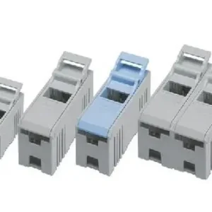 Más Vendido BASE PARA FUSIBLE 50A 14x51mm AZUL