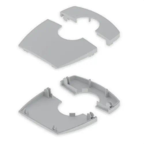 Comprar En Línea TAPA SUPERIOR +INFERIOR DIÁMETRO 80 65 U24X GRIS RAL7035