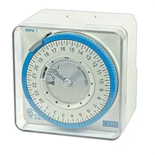 Ordena Ya INTERRUPTOR HOR.ANALOG.MINI T QRS 230V RSVA.> 100 Hs.ESF.7 DÍAS 16(4)A TRAS CUA.