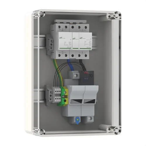 Barato CUADRO MONOFÁSICO CON PROTECTOR SOBRETENSIÓN tipo-1 25kA