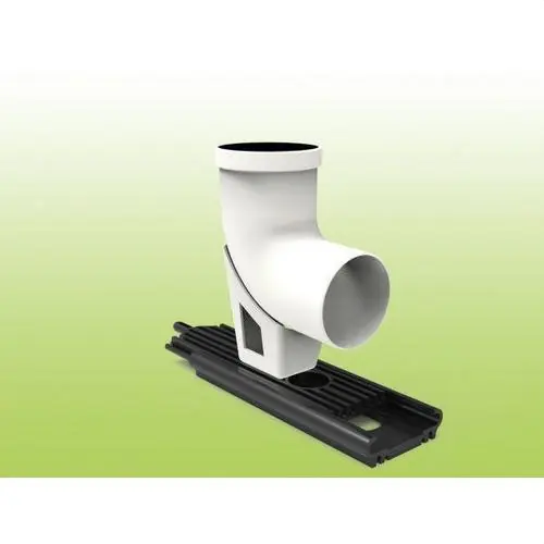 CODO CHIMENEA SOPORTE DIÁMETRO 80 POLIPROPILENO Favorito De Clientes