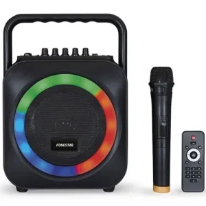 Última Versión ALTAVOZ PORTÁTIL BLUETOOTH BOX-35LED 35W RMS NEGRO