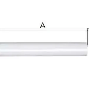 ALARGADERA LISA DE PVC AL-250 DIÁMETRO 32 250 PARA ENCOLAR BLANCO Última Oportunidad