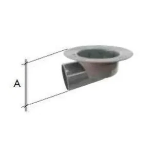 CALDERETA 250x250 C-228 DIÁMETRO 110mm SIN SUMIDERO SALIDA HORIZONTAL Liquidación
