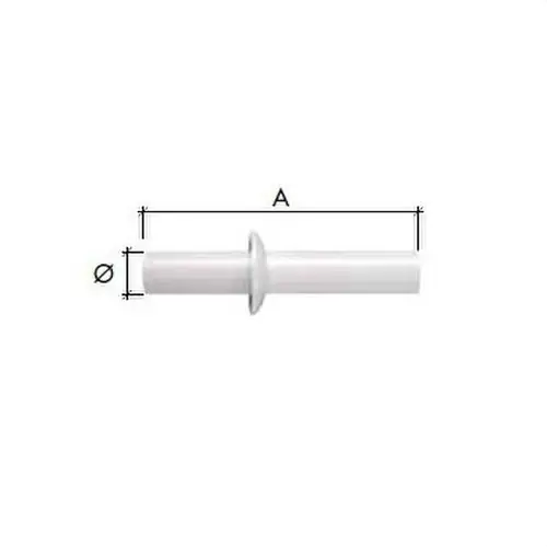 ALARGADERA LISA PVC C-194 DIÁMETRO 32 CON PLAFÓN BLANCO Oferta De Temporada