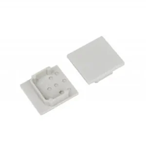 Mejor Precio JUEGO TAPAS PERFIL ALUMINIO EDEC TA-G23-S PARA TIRAS LED PLATA (2u)