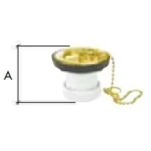 VÁLVULA PARA LAVABO Y BIDET C-121 DIÁMETRO 1.1/2" 40 CROMO Promoción