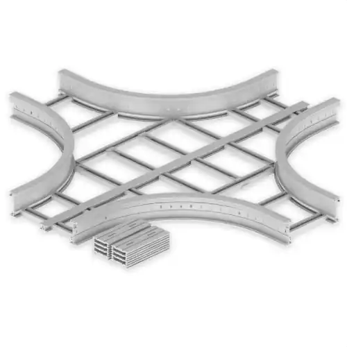 CRUCE 67 135x400 R600 U48X GRIS RAL7035 Alta Calidad