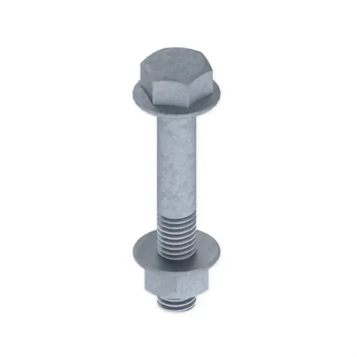 TORNILLO DIN 6921 66 CON TUERCA M8x50 ACERO GALVANIZADO CLASE 6 Popular