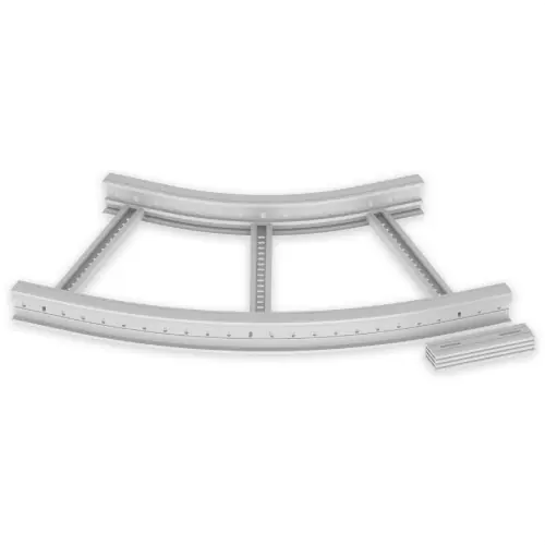 Bestseller CURVA PLANA DE 45° 67 85x600 R600 U48X GRIS RAL7035